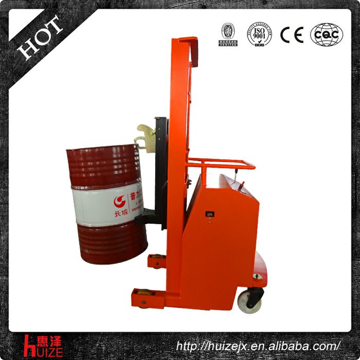 半電動(dòng)配重油桶車(chē)（無(wú)底腿，只堆垛，不翻轉）