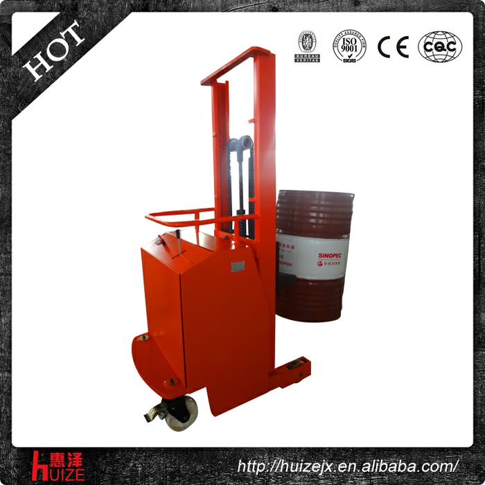 半電動(dòng)配重油桶車(chē)（無(wú)底腿,只堆垛，不翻轉）